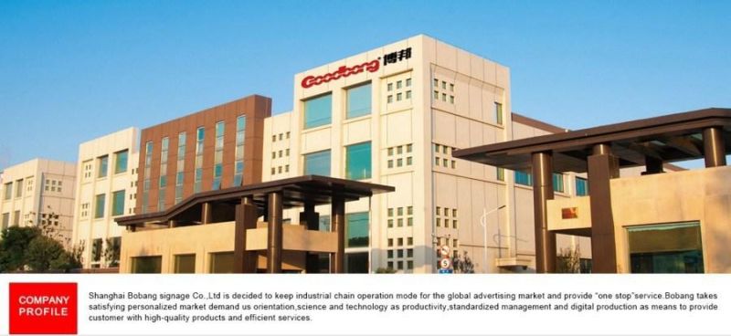 Shanghai China Factory Customized Rotating LED Light Box