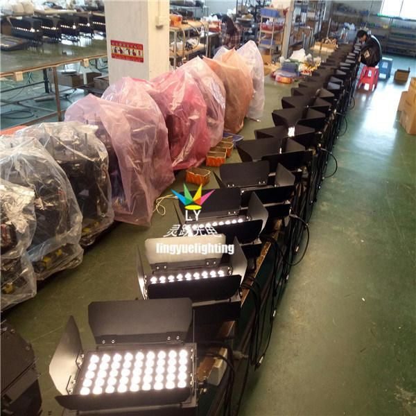 54X3w RGBW Indoor LED PAR Cans Theatre Stage Lighting