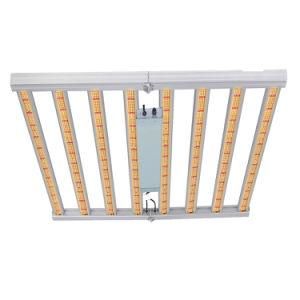 Aluminum Folding Bar Dimmable Grow Light 640W LED Hydroponic Light