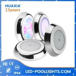 Stainless Steel IP68 Waterproof LED Light Remote Control 18W 24W 30W 35W 42W Underwater LED Swimming Pool Light