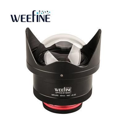 Ultra-Wide Angle Conversion Lens with M67 Thread Optimized for 60cm Camera Housing Case Underwater Photography
