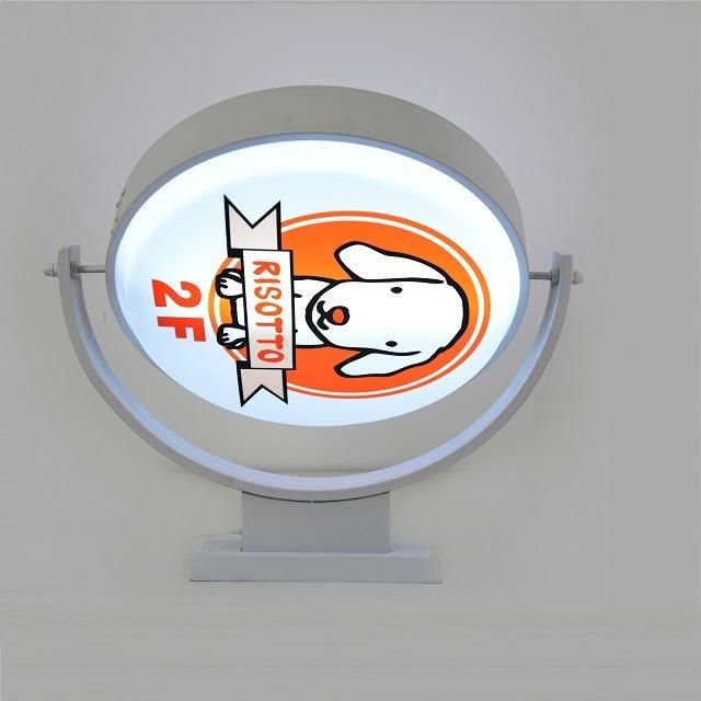 Rotating Sign Outdoor Advertising Signage Vacuum Forming LED Light Box