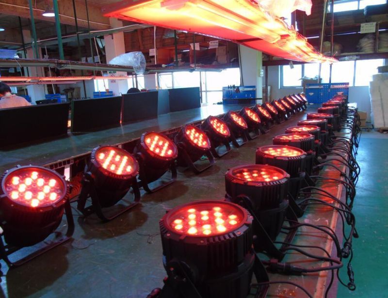 High Quality Waterproof Full Color 54LEDs 3W RGBW Outdoor LED PAR Can Stage Effect Light