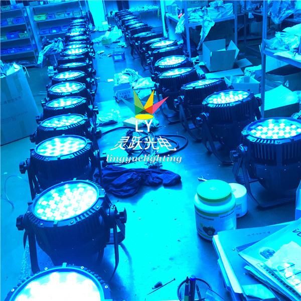 Outdoor Waterproof DMX Light 54X3w LED PAR Can