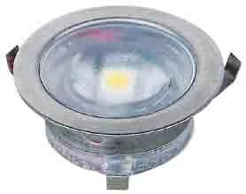 Yacht Light 12V DC 0.4W 40lm 1LED Beam Angle 120 Degree PC and Stainless Steel 304 IP65