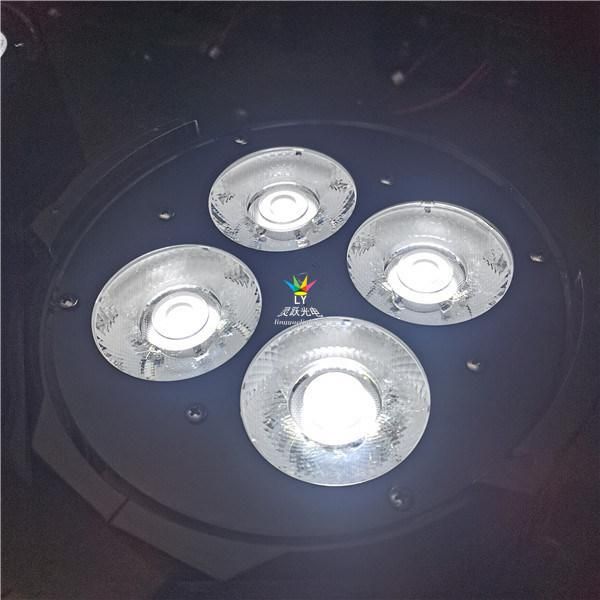 Stage Light 4X50W LED PAR Can Warm White Profile Light