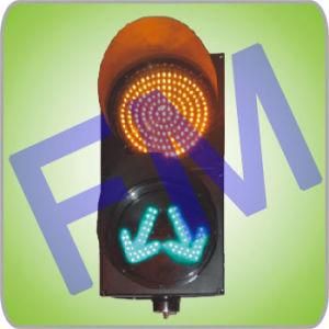 300MM Yellow Flash &amp; Diverging Arrows LED Traffic Light (SG300-3-25-2A)