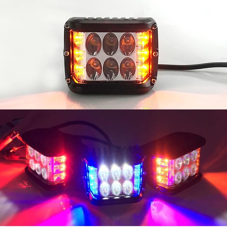 4inch 60W LED Pods Driving Fog Offroad LED Work Light Truck SUV Jeep Styling Side Shooter Light