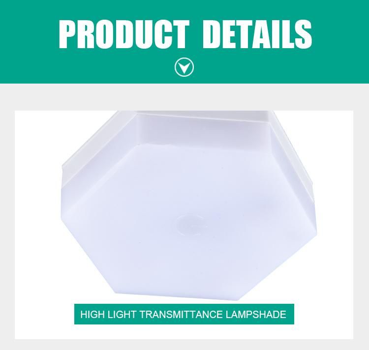 Hot Sale Waterproof RGB Colorful 3 Pack Modular Hexagonal Light