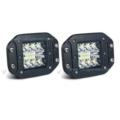 Fog off Road Lights Triple Row Waterproof Spot Flood Combo Beam LED Cubes Lights