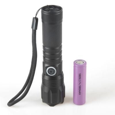 Yichen New Design 500 Lumen Zoomable Rechargeable LED Tactical Flashlight