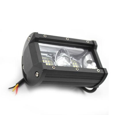 Wholesale LED Driving Light Car LED Light Truck Offroad Dual Color LED Work Light with Lens