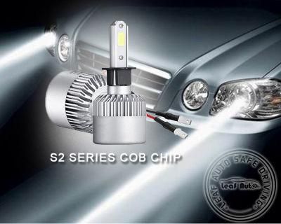 Focos LED S6 H7 H11 H8 Hb4 H1 H3 9005 Auto S2 Car Headlight Bulbs 72W 8000lm Luces LED H4 6500K LED Headlight S2