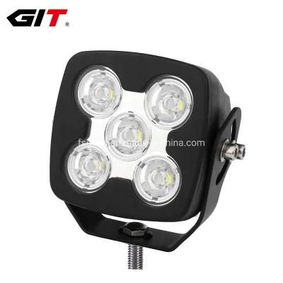 50W 5inch 12V/24V CREE LED Work Light for 4X4 Truck Tractor Car Offroad (GT1025-50W)