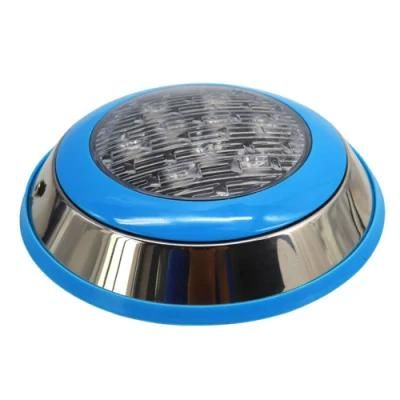 Stainless Steel 6W 9W 12W 18W RGB Remote LED Underwater Pool Light