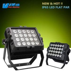 IP65 20X15W RGBWA 5in1 Wall Wash LED Flat PAR