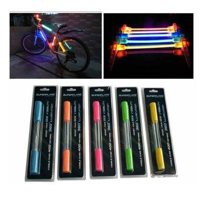 Colorful Bundled LED Bike Bicycle Safety Warning Lamp Stick Light