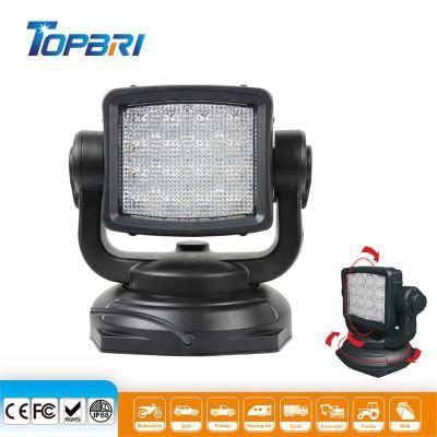 80W Remote Controlled Portable LED Torch Camping Search Work Light
