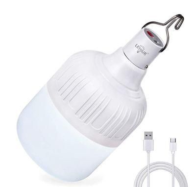 High Power USB Charging LED Emergency Light Bulb Waterproof Outdoor DC LED Light Bulb for Camping Light