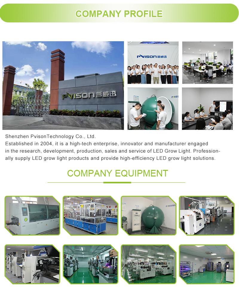 China Factory 730W Full Spectrum Samsung Greenhouse Hydroponic Systems Plant Lamp 5 Bar LED Grow Light Pvisung Retractable Grow Light