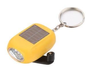 2 LEDs Dynamo and Solar Torch (TF-9024)