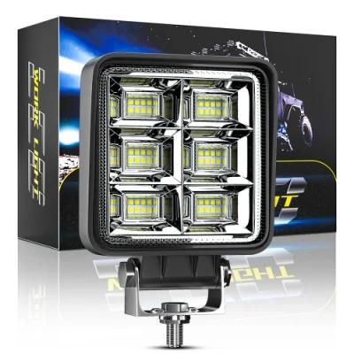 Dxz 4inch 48SMD Light Worklight Flood Beams for Auto Parts Car Accessories 6500K Lamps