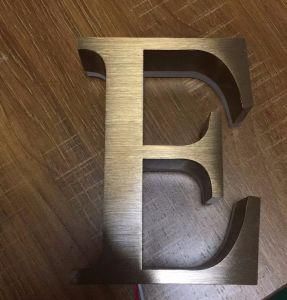 Electroplating Stainless Steel Sign
