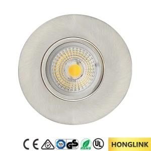 Warm White Recessed Furniture 4W Dimmable LED Cabinet Light