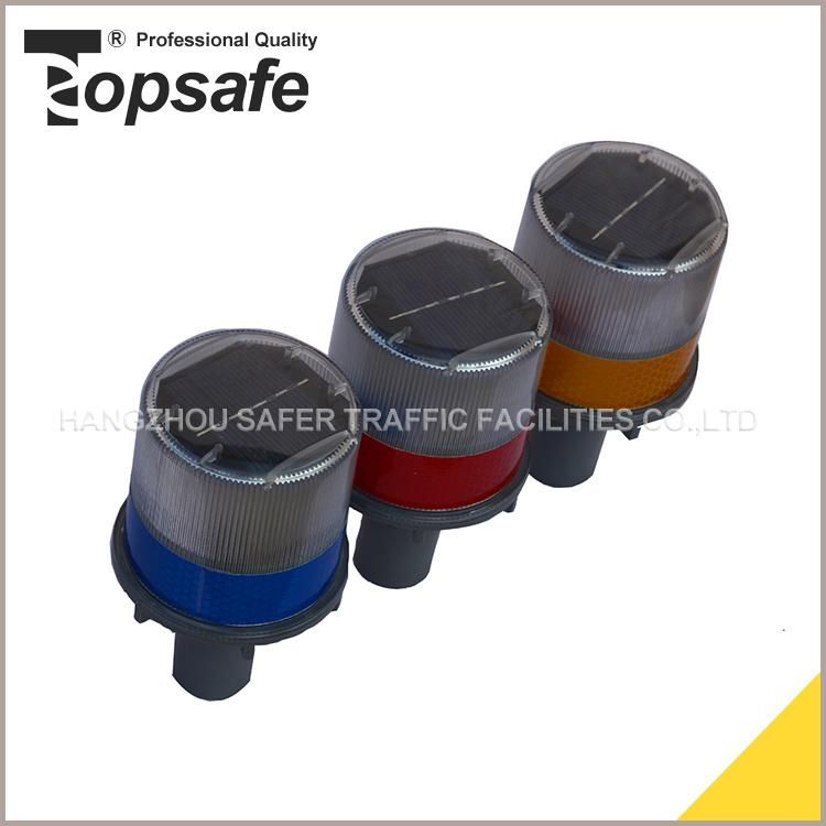 Yellow ABS Round Warning Light with Metal Bracket