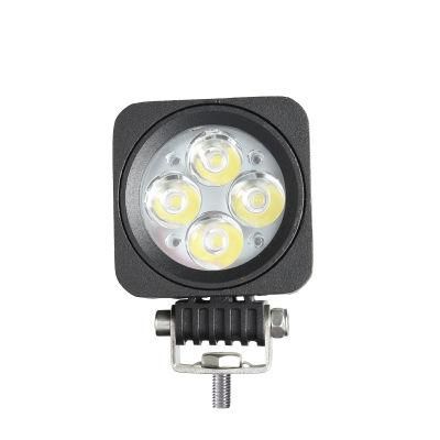 Epistar 4&quot; 12W Square Spot/Flood LED Working Light for Offroad motorcycle Truck SUV Atvs