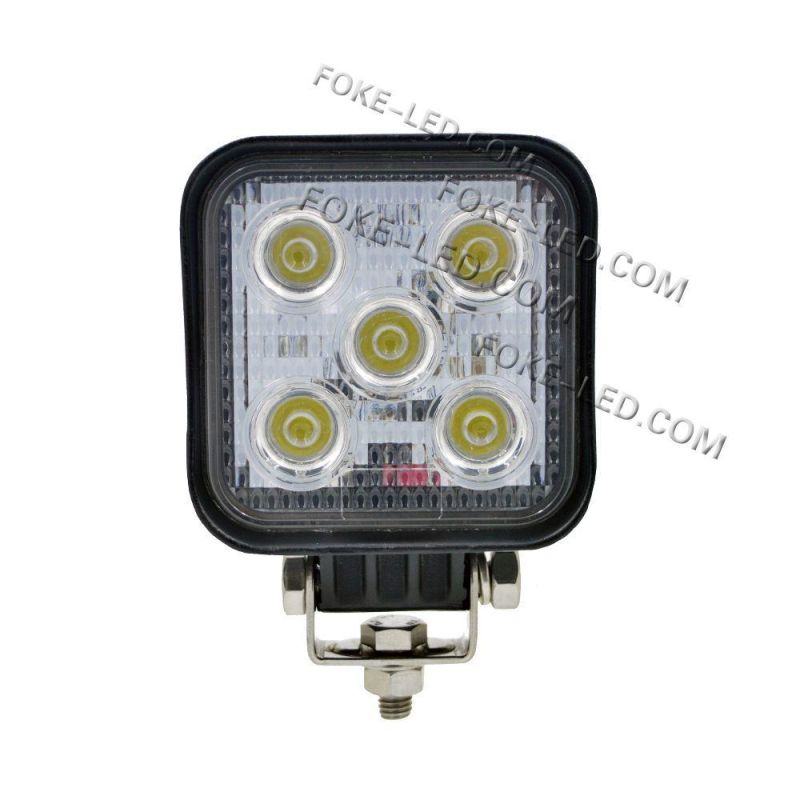 12V 3.5 Inch Square 15W Auto LED Truck Light