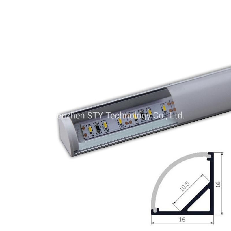 Hot Selling Triangle Aluminum Profile LED Under Cabinet Light for Furniture J1616