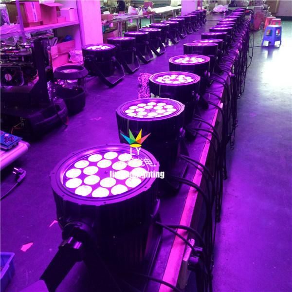 DMX Stage 18X18W Outdoor Waterproof LED PAR Light