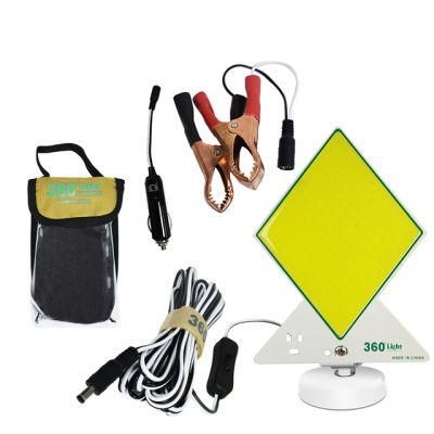 360light DC12V LED Emergency Light LED Camping Light with Magnet Snara Light