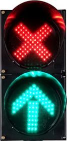 LED Traffic Signal Light (CD200-3-ZGSM-2)