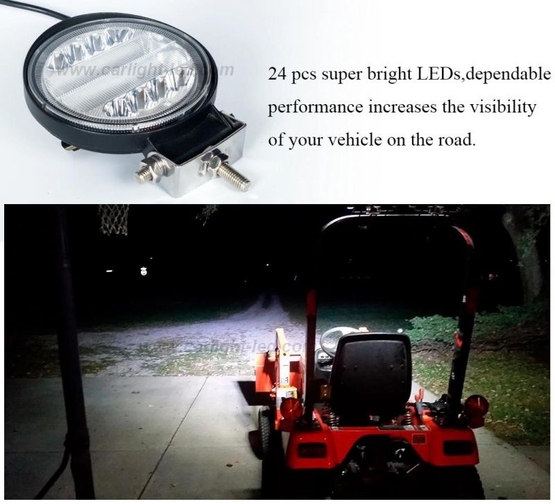 72W Auto Lamp LED Driving Light Headlight LED Work Lamp Auto Lamp (GY-024W3030)