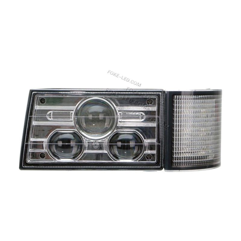 10.5 Inch 120W Replacement LED Tractor Light High Low Beam LED Headlight for Mx Tractors