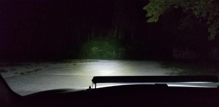 18W/36W/54W/72W/90W/108W/126W/144W Barra De Luz De LED Single Row Flood/Spot/Combo Beam LED Light Bar