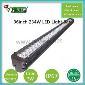 10-30V 36inch 234W LED Light Bar IP67 off Road LED Bar Light CREE