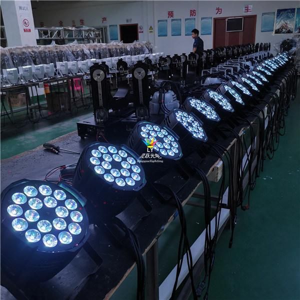 18X10W RGBW 4in1 Color Changing LED PAR Light for Stage