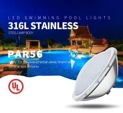 Best-Selling 12V 18W Stainless Steel Transformers Underwater Swimming Pool LED Lights