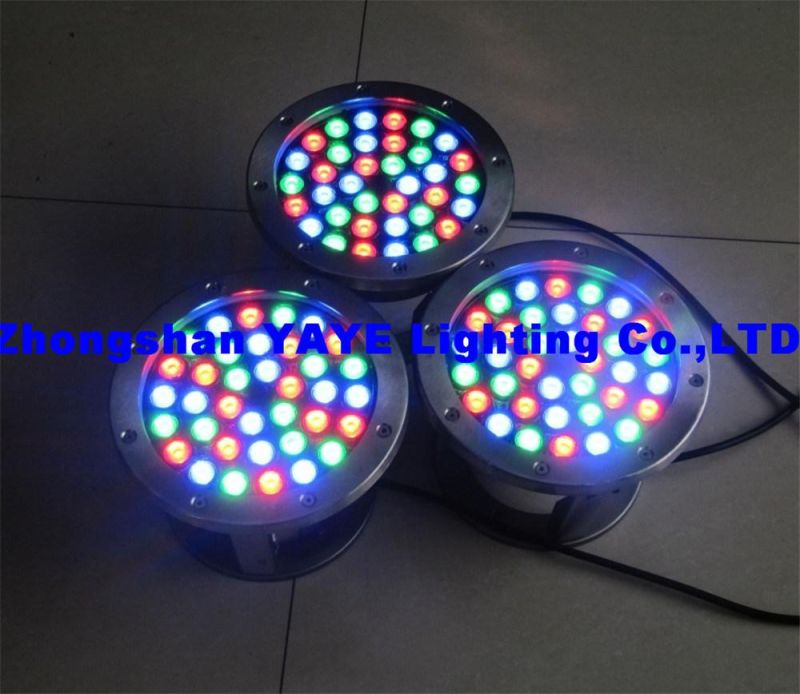 Yaye 18 Best Sell 9W/12W/18W/36W RGB/LED PAR56/ LED Underwater Light/ 36W LED Fountain Light/36W RGB LED Pool Lights/LED Swimming Light with IP68/AC/DC12/