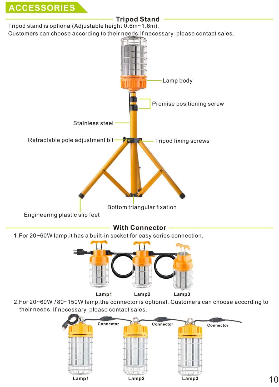 Commerial and Industrial 360 Degree 19500lm 5000K 150W LED Work Lights