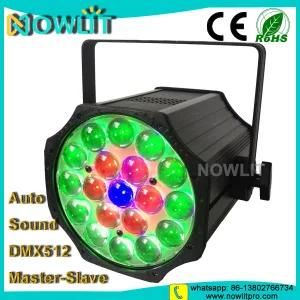 19PCS 15W RGBW 4in1 LED Zoom PAR Light for Stage