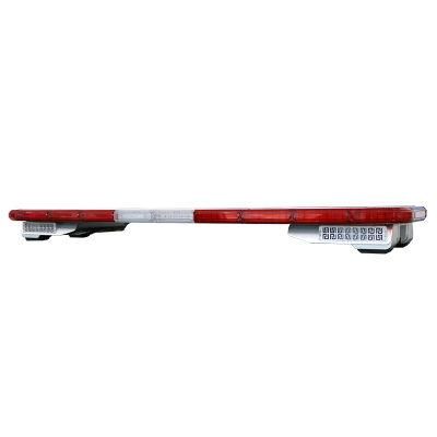 Police Lightbar Manufacturers &amp; Suppliers Manufacturer Red Blue Amber White LED Car Roof Mounted Warning Lightbar for Police Car Vehicle