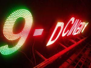 RGB Colorful LED Channel Letter Signs for KTV Disco Bar Decoration