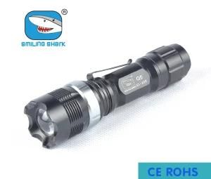 Good Quality Flashlight XPE-CREE Zoom by Rotate LED Torch