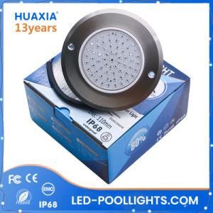 8mm Thickness Resin Filled Supler Slim Under Water LED Swimming Pool Light