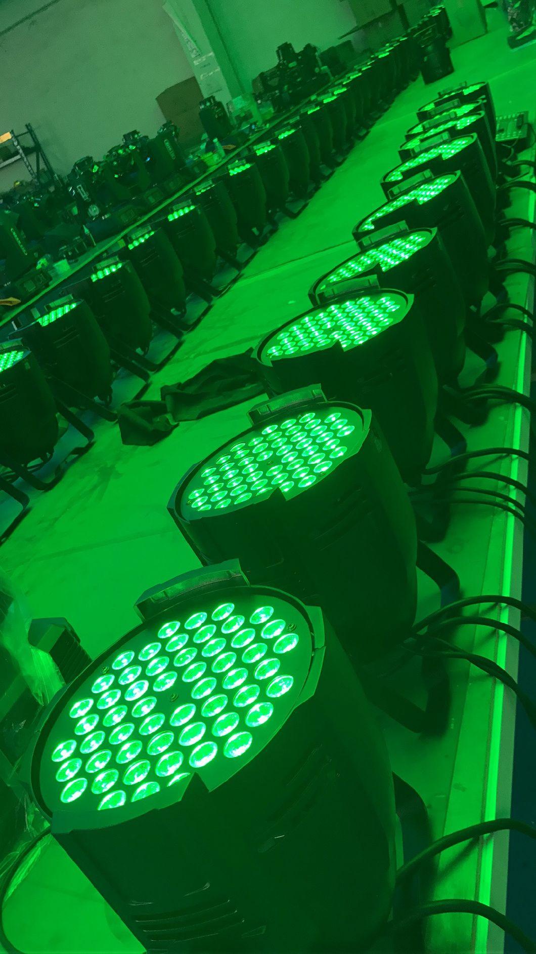 Hot Sale 54PCS*3W RGBW Parcan Indoor LED PAR Lights Wholesale Price