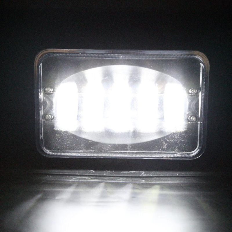 50W Super Bright 5 Inch Rectangle 24volt Truck off Road ATV Boat LED Driving Work Light